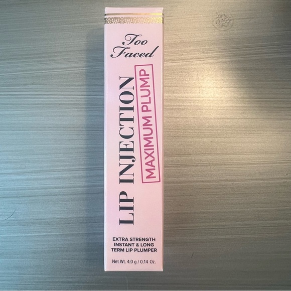 NIB Too Faced Lip Injection Maximum Plump Extra Strength Instant & Long Term - Picture 3 of 6